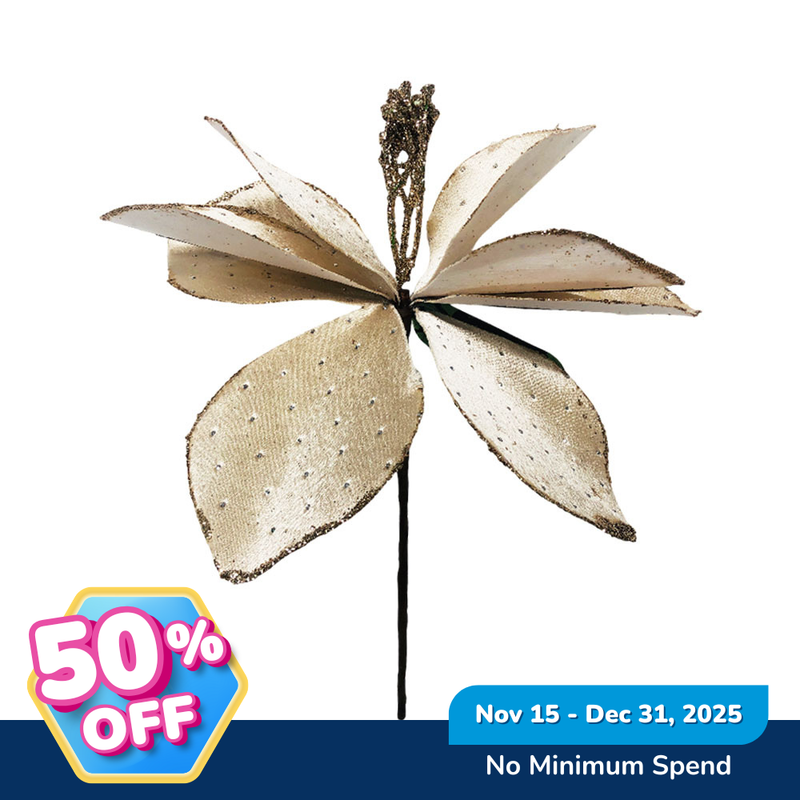 Ideal Living Christmas Poinsettia