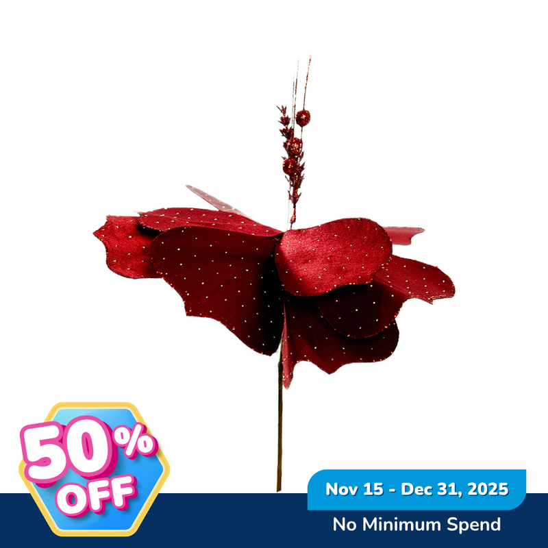 Ideal Living Christmas Poinsettia