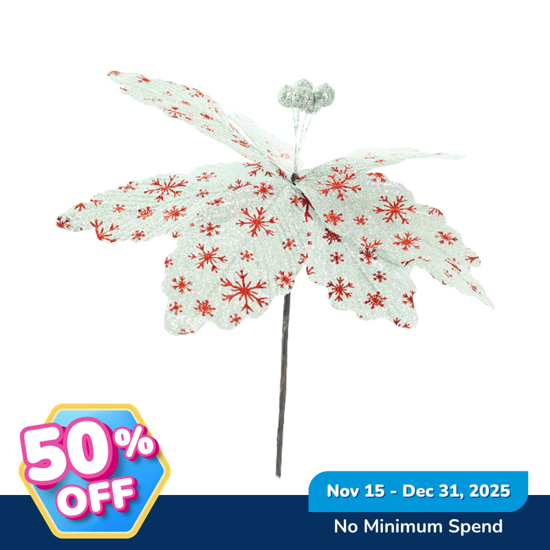 Ideal Living Christmas Poinsettia