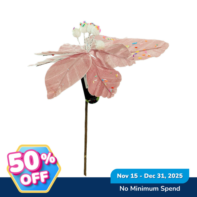 Ideal Living Christmas Poinsettia