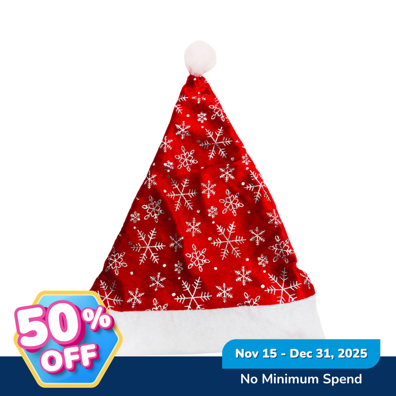 Ideal Living Christmas Santa Hat With Lights