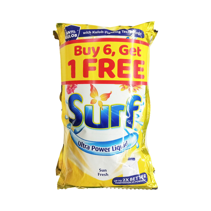 Surf Ultra Power Liquid Detergent Sun Fresh 64ml 6 + 1