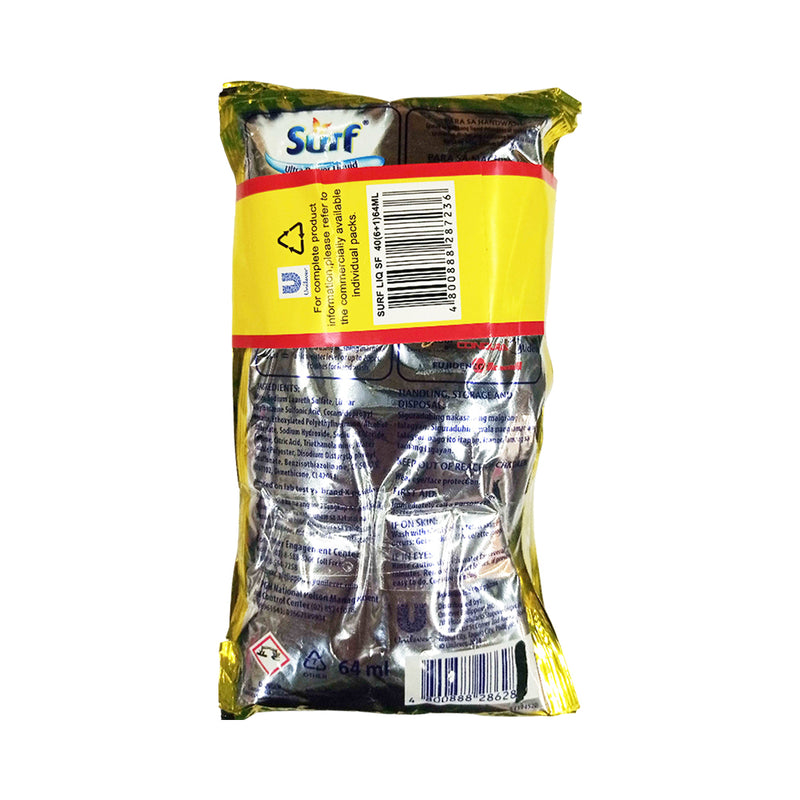 Surf Ultra Power Liquid Detergent Sun Fresh 64ml 6 + 1