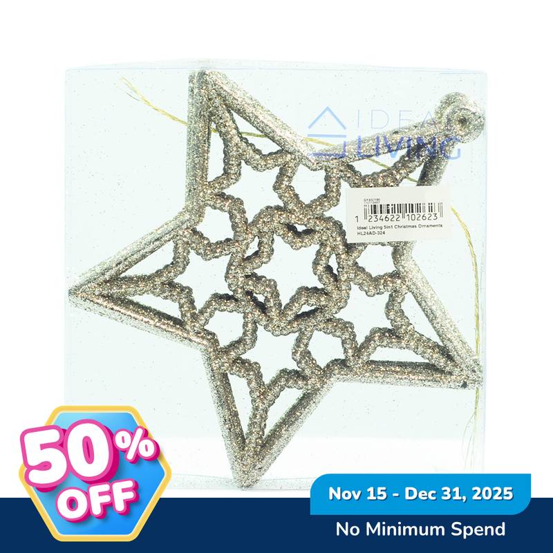 Ideal Living  5in1 Christmas Ornaments