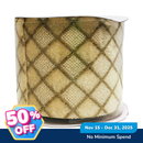 Ideal Living Christmas Ribbon 2.5in