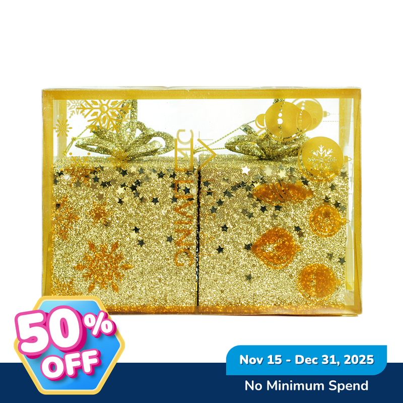 Ideal Living Christmas Gift Box 8cm 2in1