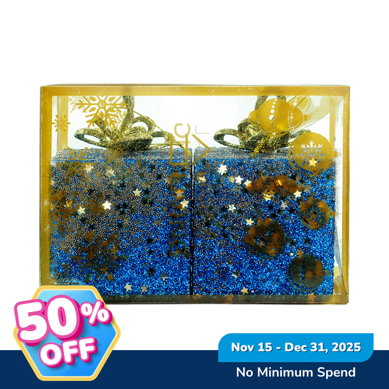 Ideal Living Christmas Gift Box 8cm 2in1