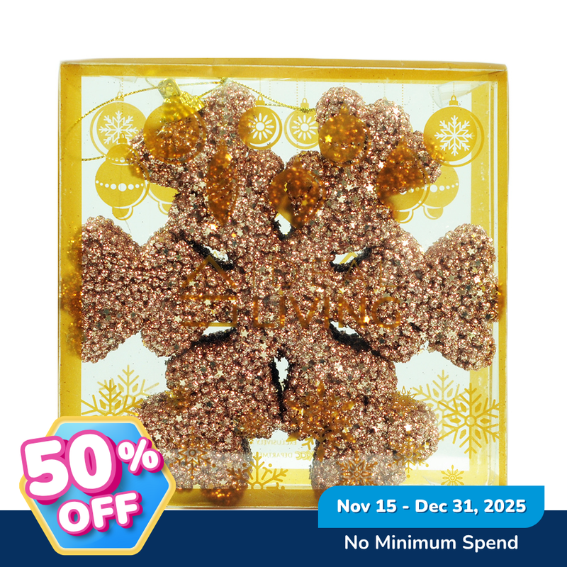 Ideal Living 2in1 Christmas Snowflakes