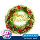 Ideal Living Christmas Wreath 50cm