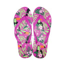 Simply Planet Ladies Flipflops Fuschia 9
