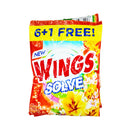Wings Solve Powder Detergent Floral Fresh 70g x 6's + 1