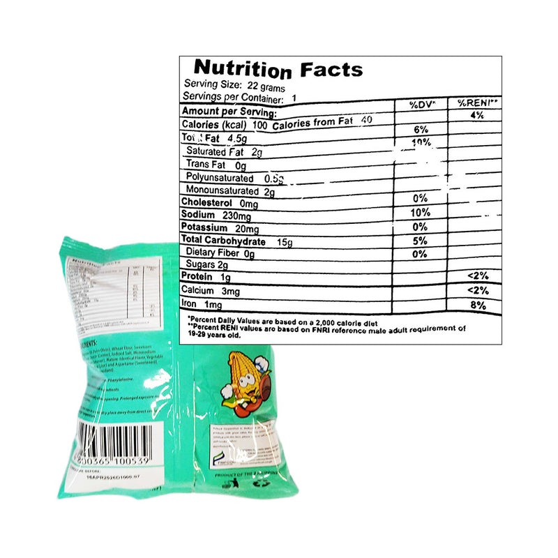 Super Crunch Sweetcorn Pops