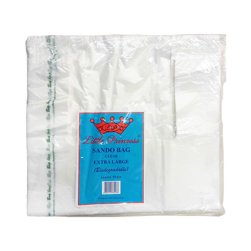 Little Princess Sando Bag Clear XLarge 50's