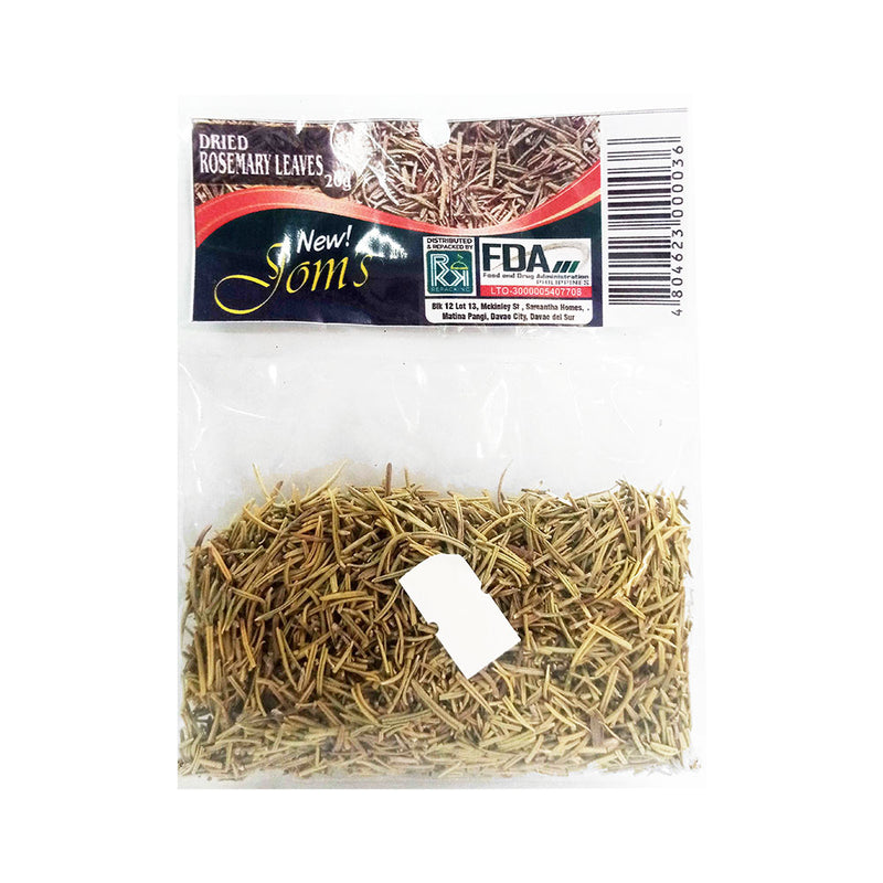 Joms Dried Leaves Rosemary 20g