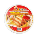 Fat & Thin Spring Roll Wrapper Extra Thin Rice Paper 22cm