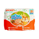 Beybiko Baby Wipes Pocket 20's
