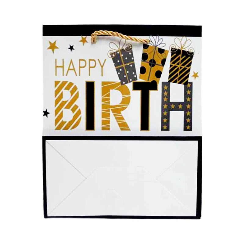 Birthday Coated Paper Bag Small