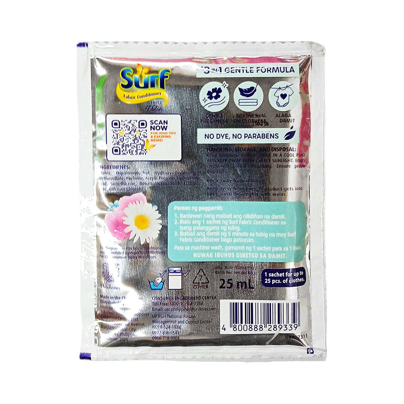 Surf Fabric Conditioner Gentle Fresh 25ml