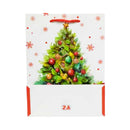 Christmas Coated Paper Bag Small