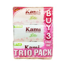 Kami Lite All Purpose Paper Towel 120 Pulls Trio Pack