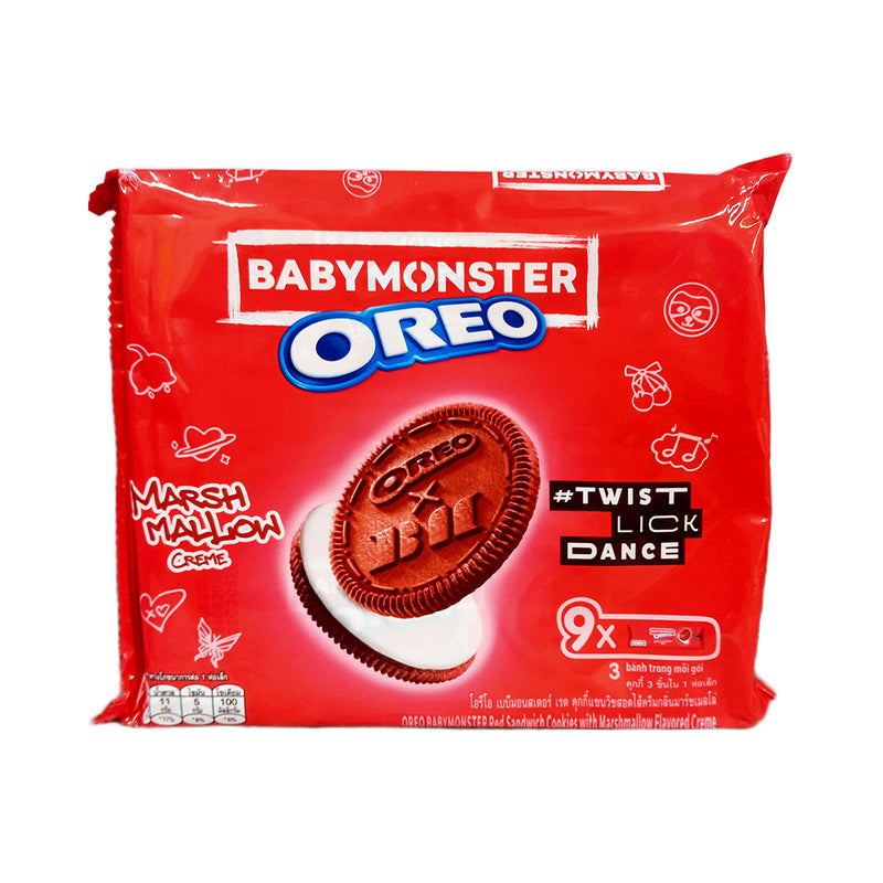 Oreo BabyMonster Red Marshmallow Sandwich Cookies 27.6g x 9’s