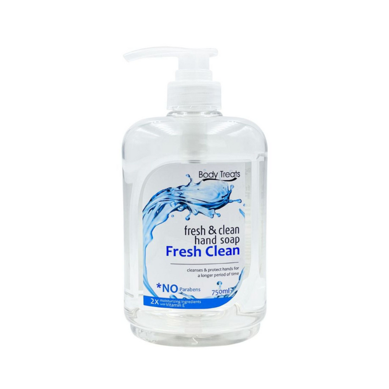 Body Treats Fresh And Clean Hand Soap Fresh Clean 750ml