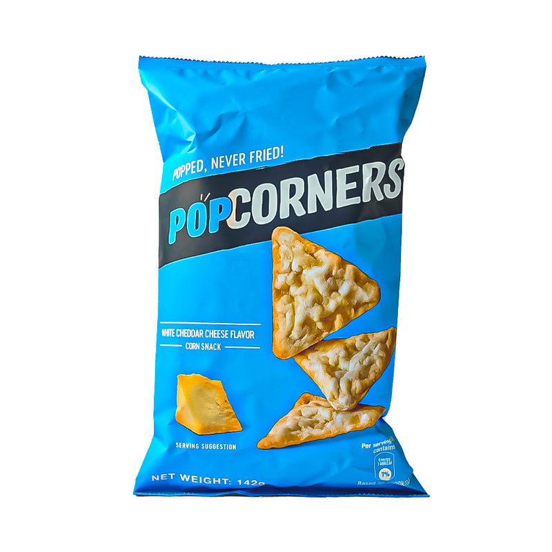 Popcorners Corn Snack White Cheddar Cheese 142g
