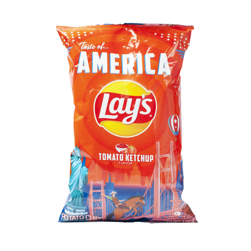 Lay's Potato Chips Tomato Ketchup 170g