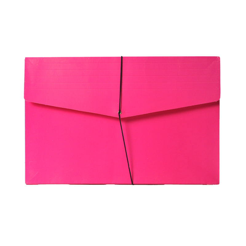 Colored Expanding Envelope With Garter Long