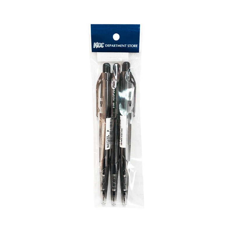 HBW Matrix Ballpen Black 3in1