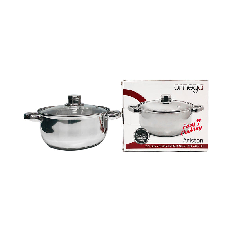 Omega Saucepot With Lid 20cm