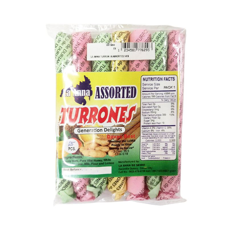 La Anna Turrones Assorted 14's