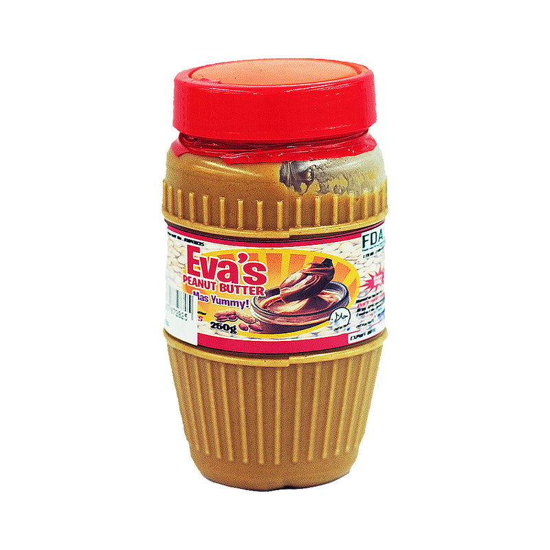 Eva's Peanut Butter Plain Bottle 250g