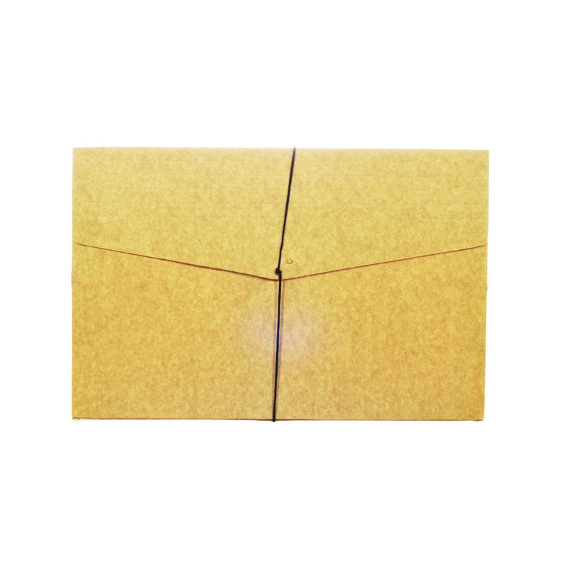 Carrier Board Expanding Envelope With Elastic Cord