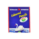 Stabilo Colored Pencil Short 3.8mm 12's With Sharpener