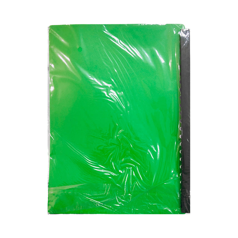 Joy Refillable Clearbook Plain Green A4