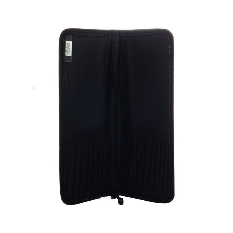 Brush Case Black Zippered