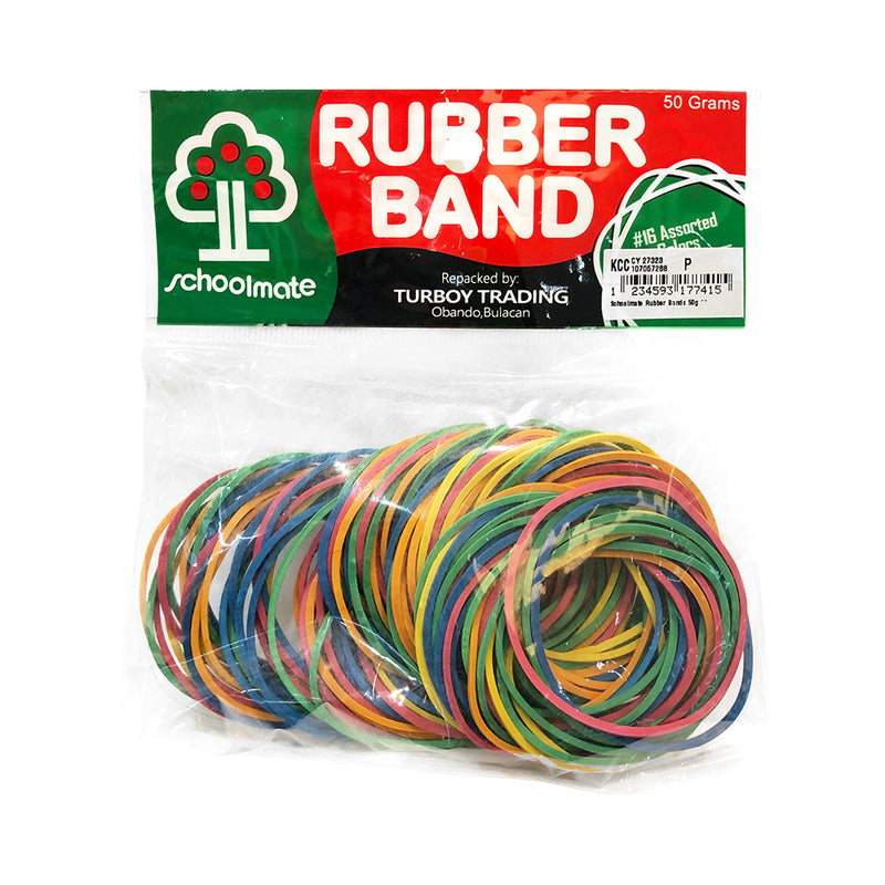 Schoolmate Rubber Bands 25g