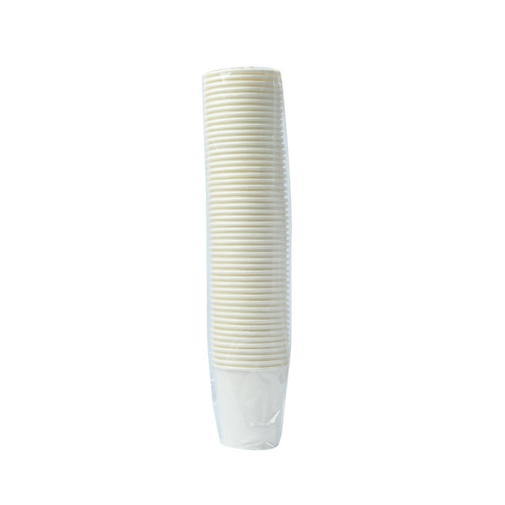 8Seasons Paper Cups Plain 6.5oz 50's