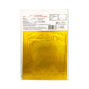 Letter Foil Balloon Gold 17in