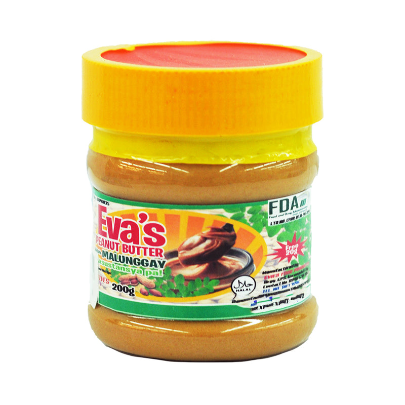 Eva's Peanut Butter With Malunggay Bottle 200g