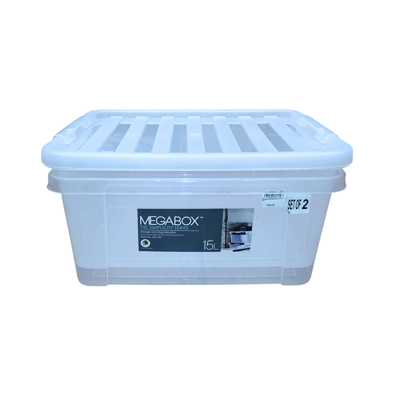 Megabox Storage Box by 15L x  2's