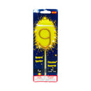 Front Image of Sea King Numerical Sparkler Candle Gold