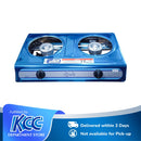 Asahi 2 Burner Gas Stove With Enemel Trivet