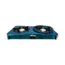 Asahi 2 Burner Gas Stove With Enemel Trivet