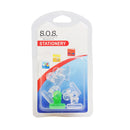 Binder Clip Transparent 22mm 6's
