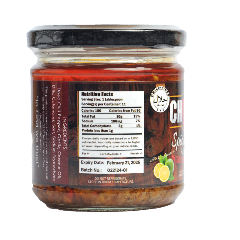 Chigas Spicy Dilis In Chili-Garlic Sauce 220ml