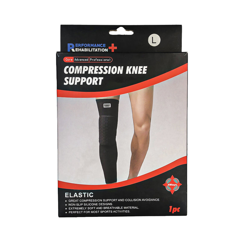 Hardcore Compression Knee Support Long Large
