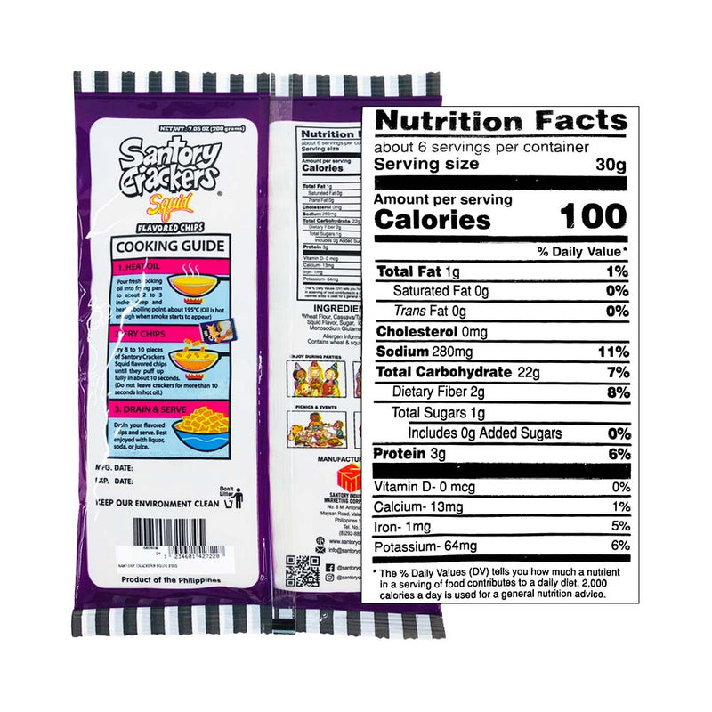 Santory Crackers Squid 200g