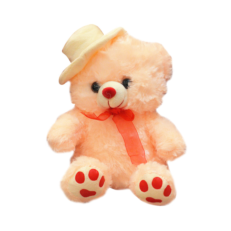 Stuffed Toy Medium Bear With Cap